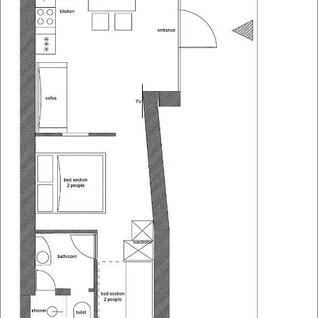 Centrum アパート *